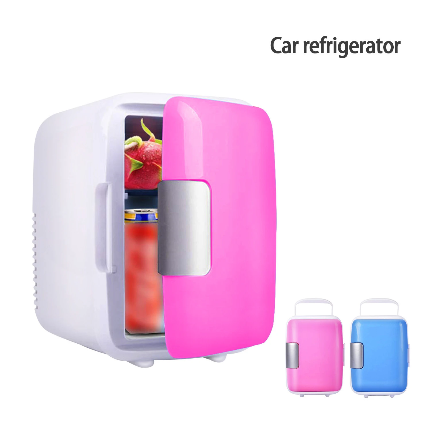 Wholesale Mini Fridge Car Fridge Refrigerator Amazon Hot Sale Portable Car Fridge 4L Refrigerator 12V Freezer Electric Cooler