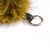 Import Wholesale mixed colorful style real raccoon fur balls long hairs raccoon fur pom poms dyed bag key chain from China