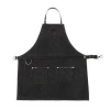 Wholesale new style work denim apron with pockets
