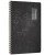 Wholesale PP soft cover promotional notebook factory custom A5 double coil waterproof spiral notebook