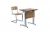Import Wholesale Price Primary School Furniture Student Desk and Chair For Sale student chair TC-C02+TC-Z02 from China