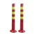 Import Wholesale PU reflective safety warning column traffic facilities anti-collision road cone from China