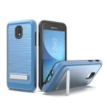 Wholesale shock absorption rugged armor mobile phone case cover for samsung Galaxy Amp Prime 3 kickstand case