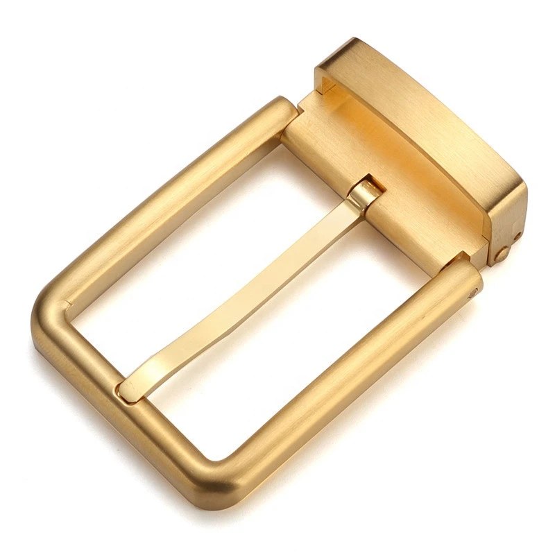 Wholesale Solid Brass Belt Buckle Prong Belt Buckle for Leather Belt with Holes