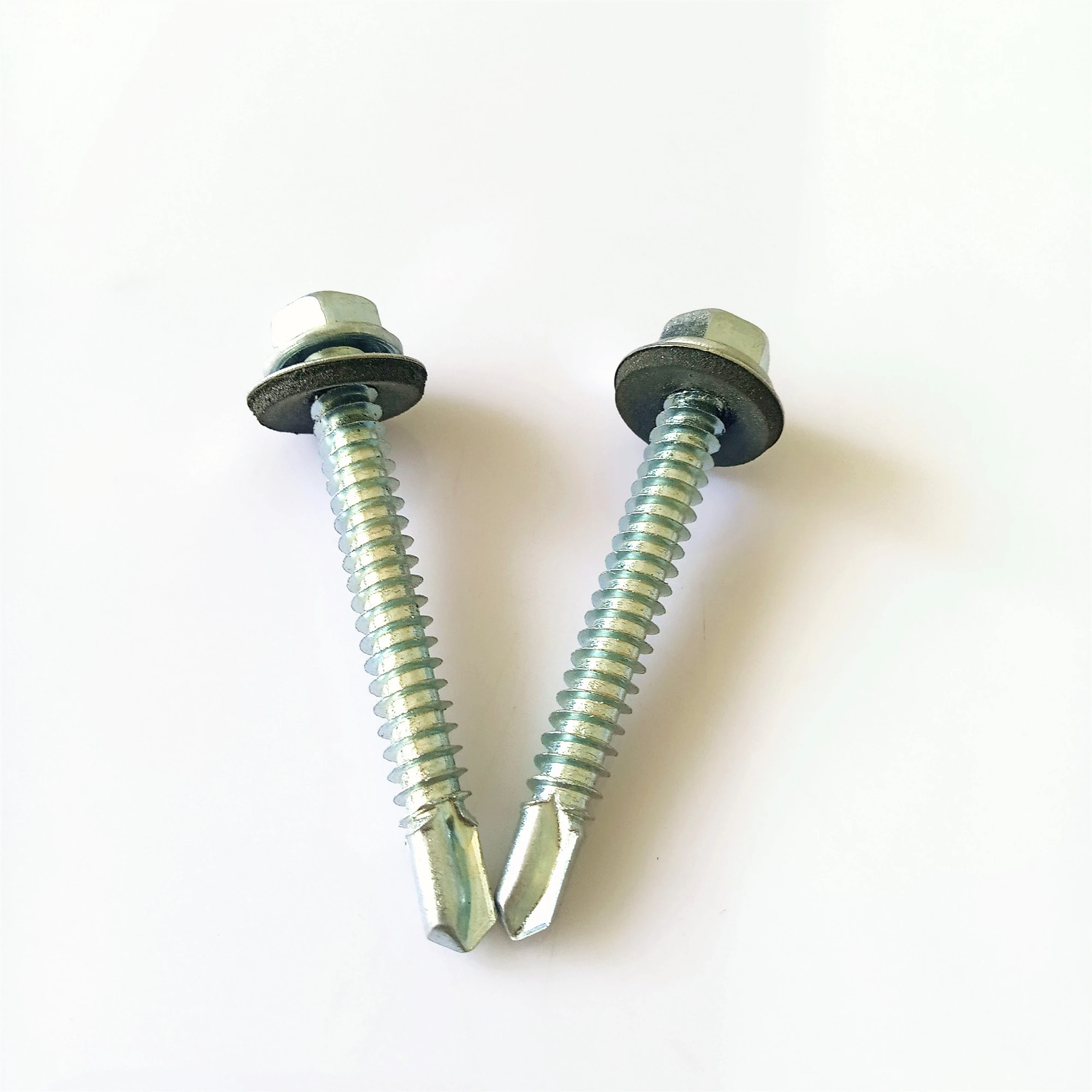 Wholesale Taiwan PTA Tapping Screws Hex EPDM Bonded Washer Head Self-drilling Screws
