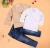 Import Wholesale Wholesale 3pcs suit of kids boys clothes set,children&#039;s boutique clothing coat shirts and jeans from China