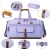 Import Wholesale women travel canvas duffel bag gym sports bag with shoe compartment from China