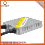Wholsale factory price12v 55w 75w fast start auto vision xenon hid ballast for xenon light bulbs