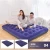Import Whosale Double single Flocked Airbed Downy Queen Size inflatable Air Bed Mattress from China