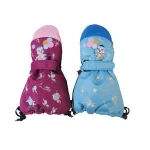 Whosale thick gloves kid's ski glove brand name gloves