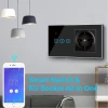 Wifi 3 Gang Wall Light Switch Smart Socket and Switch With EU Standard