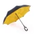 Import Windproof Reverse Folding Double Layer Inverted Chuva Umbrella Self Stand Inside Out Rain Protection C-Hook Hands For Car from China