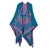 Import Winter Scarves Shawls Attractive Women Thick Poncho Cashmere Imitation Plaid Shawl from China