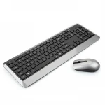 Wireless Keyboard and Mouse,2.4G USB Ergonomic Silent Full-Size Compact for PC Laptop Mac iMac Windows