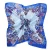 Import Women Flower Painted Silk Feeling Head Neck Shawl 35"x35" Satin Square Scarf from China