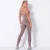 Import Women Seamless Yoga Set Fitness Sports Suits Gym Clothing Sleeveless Crop Top Shirts High Waist Running Leggings Workout Pants from China