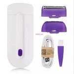 Women USB Safely 2 in 1 Pain Free Hair Remover Body Painless Portable Instant Hair Removal Laser Epilator Electric Shavers