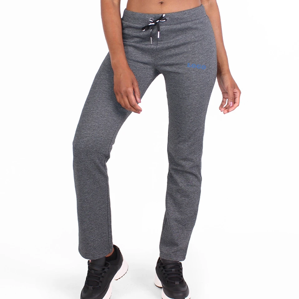 Womens Workout Track Joggers French High Waisted Women GYM Sports Cotton Fitted Joggers Pants