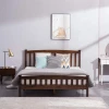 Wooden furniture beds wooden double solid wood bed