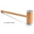Import Wooden Meat Hammer/Meat Beating Graining hammer with Metal Tooth Double side using from China