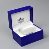 Wrist quartz watches cases private logo velvet inside subscription custom packaging box for watch