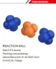 WS9109 3 COLOR fitness hexagonal ball reaction ball/ Medium difficulty agility Speed training ball/ table tennis ball