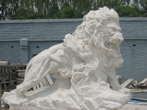 Xiamen Refine Stone home decorating lion statue sculpture