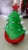 Import Xmas Red Green Tree Caps Plush Fabric Christmas Tree Hat Decoration from China