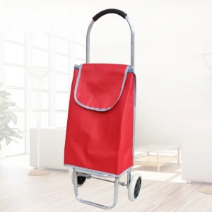 Your logo printed folding portable shopping luggage cart