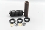 yuanzhou mining belt conveyor roller price rubber conveyor impact rollers