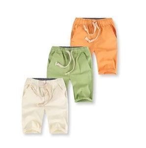 Z59503B Spring summer baby boys fashion pants children candy color shorts