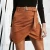 Import ZH3752GAutumn Winter Newest Women Skirts High Waist Suede Fashion Warm Short Skirts For Female Girls from China