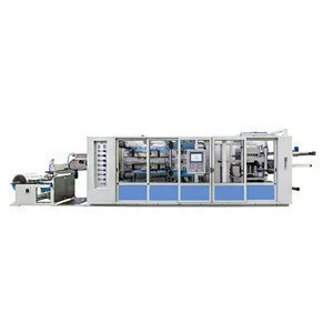 Zhejiang Ruian Three Stations or Multi Stations (Forming, Cutting, Punching, Stacking) Plastic Thermoforming Machine