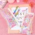 Import Zogift new cartoon kids kawaii unicorn stationery items personalized clear laser pvc glitter sequin pencil case storage bag from China