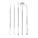 Kits Of Light Cleaner Care Emitting Oral Five Tweezers Beauty Tools Extraction Kit