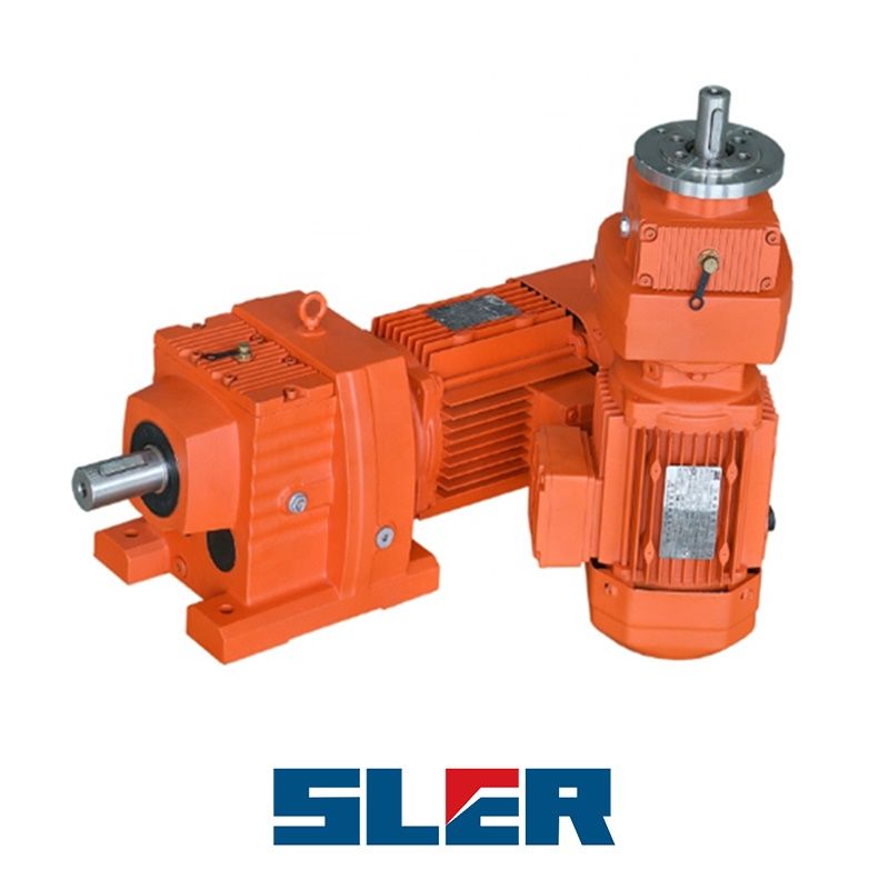 Buy Helical Gear Motor R97 With Flange Mounted from SLER Transmission