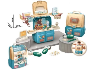 Pretend play doctor toy set