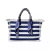 Import Seaside Holiday Blue And White Stripes Women Hand Bag With Silk scarves Ladies Luxury Women Messenger Bag from China