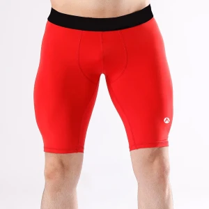 AB Men Athlete Solid Colors Summer Workout Running Swimming Gym Compression Fitness Short STY # 06