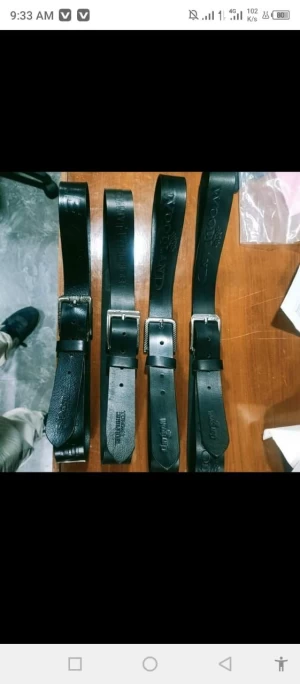 customized leather belts