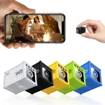 Battery Powered Hidden Spy Mini Camera Magnetic Attachment 2.4GHz WiFi Infrared Night Vision Remote Access Nanny Cam In