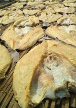 Jambal roti salted fish