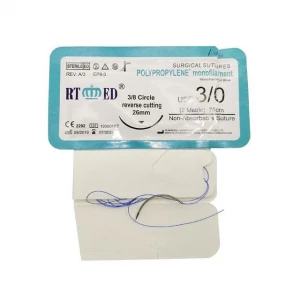 POLYPROPYLENE Non-absorbable Surgical suture with double needles