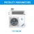 Import GYPEX dehumidifier   Ceiling type dehumidifier   2.5kg per hour  Industrial dehumidifier from China