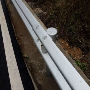 Corrugated guardrail high-speed guardrail