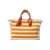 Import Seaside Holiday Blue And White Stripes Women Hand Bag With Silk scarves Ladies Luxury Women Messenger Bag from China