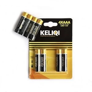 Hot sell 1.5V Disposal Battery Card package LR03 AAA Alkaline Battery for toys factory price