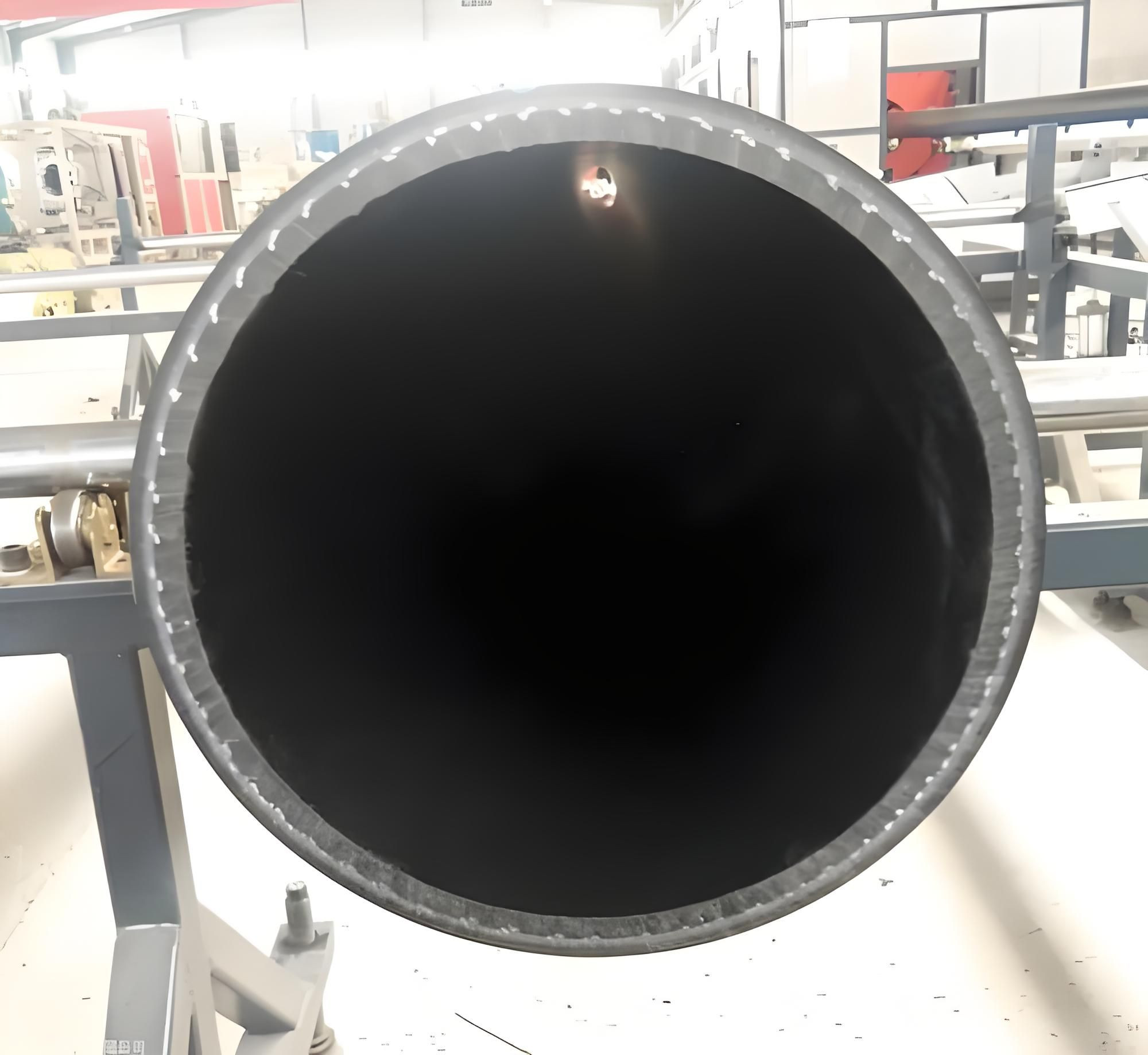 Buy 630mm Perforated Steel Mesh Belt Hdpe Composite Drainage Pipe For ...