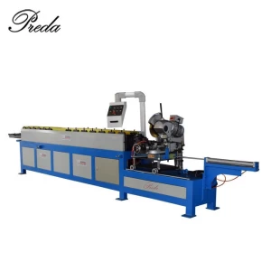 TDC flange forming machine with PLC controller sheet TDC duct making machine