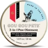 Holistic Natural Herbal 3-In-1 Paw Ointment For Dog and Cat. Moisturize, Condition Frostbite and Heat Burn. Made in USA.